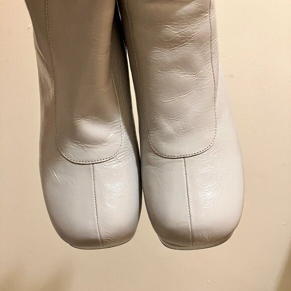 BRAND NEW! Jeffrey Campbell *MAKENA* Mod Boots in Gray! Size 8.5. SOLD OUT! - Picture 5 of 15